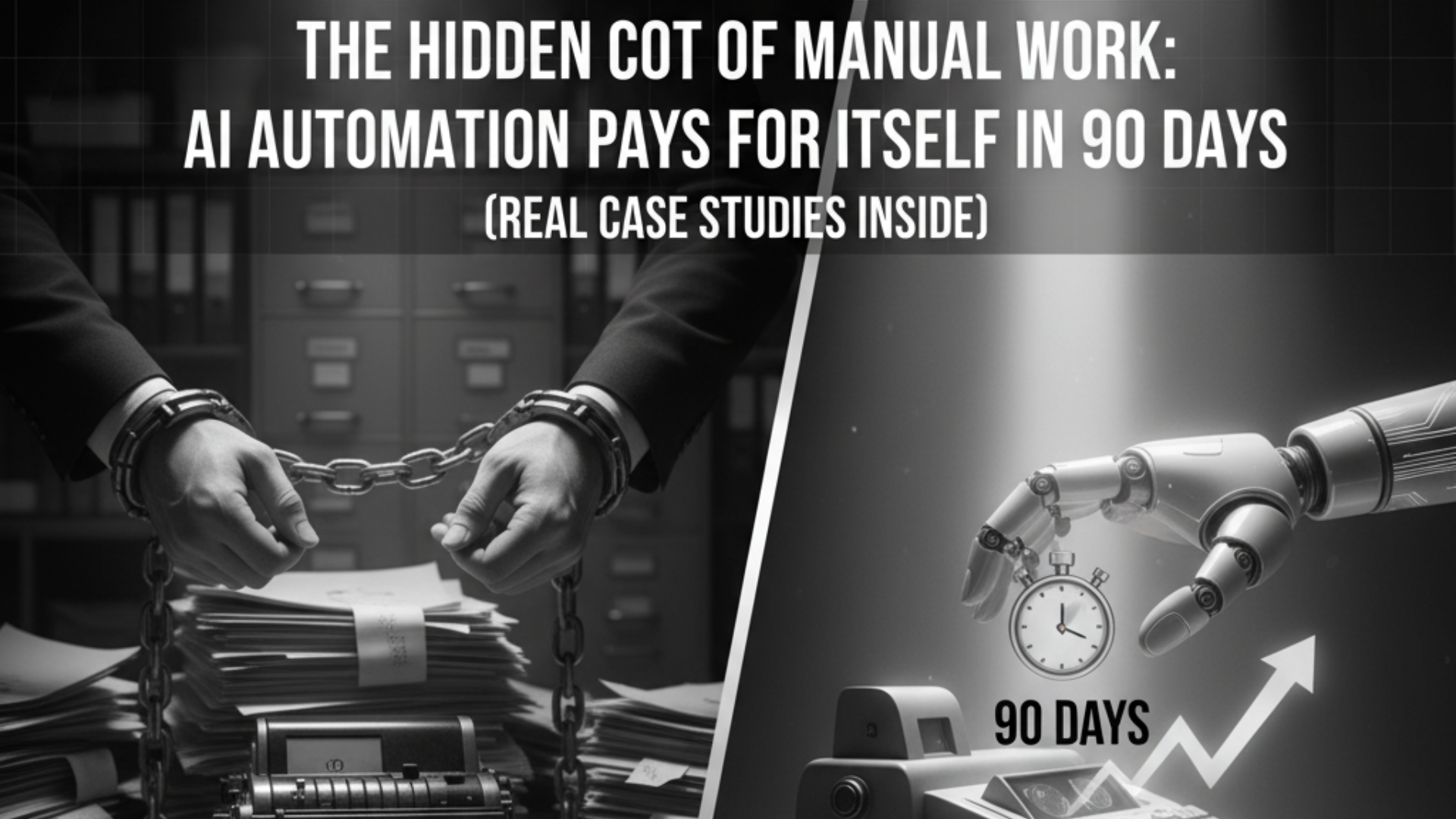 The Hidden Cost of Manual Work: How AI Automation Pays for Itself in 90 Days (Real Case Studies Inside)